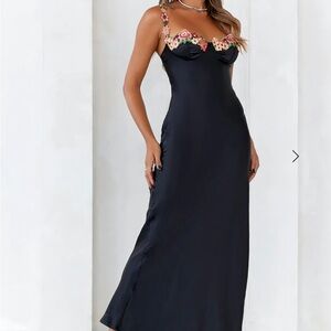 Hello Molly Black Floral Dress